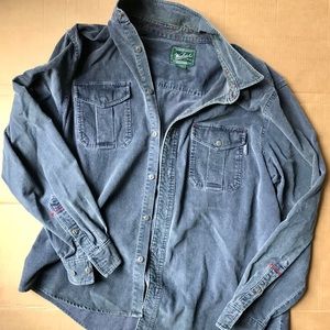 Wool rich corduroy hemlock